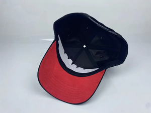 Novedad de verano, gorras de béisbol personalizadas de 5 paneles de gamuza y sarga de algodón en contraste, Premium gorra de acabado, gorra a granel a bajo precio - Product Image 5