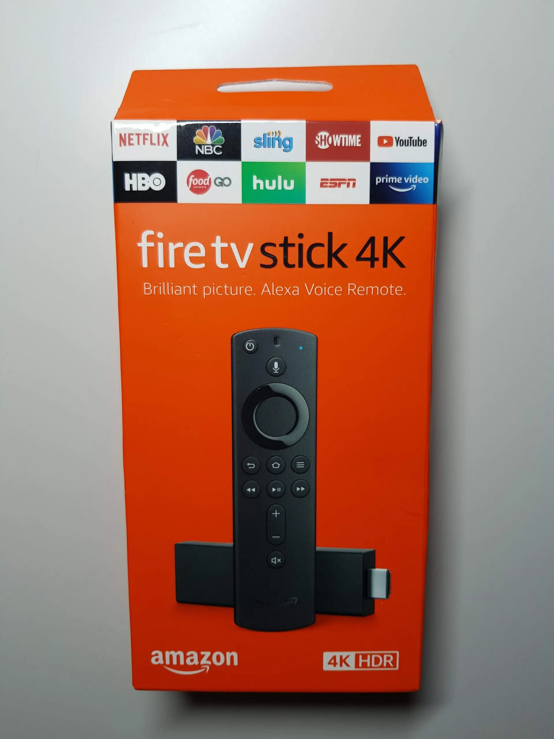 Großhandelspreis neuer Amazon TV Fire Stick 4K Ultra HD Firestick mit Alexa Sprachfernbedienung versiegelt in It's Box Original