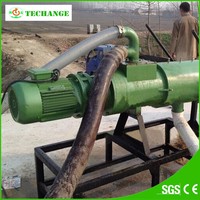 Séparateur humide et sec déshydrateur de fumier de porc déshydrateur de fumier de vache séparateur solide-liquide de fumier à écran incliné