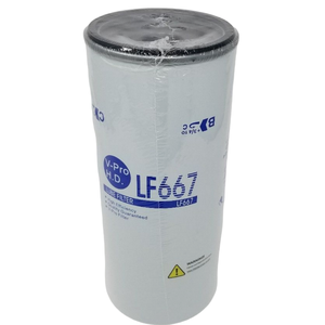 12 x Filtro de aceite de motor LF667 compatible con camiones y autobuses Mack 485GB3232, 485GB3236 - Product Image 2