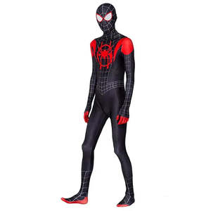 Disfraz de Spiderman de Marvel para Niños, Camiseta de Manga Corta de Algodón, Pantalones Cortos, Máscara, Vestido con Diseño de Superhéroe de TV para Navidad - Product Image 3