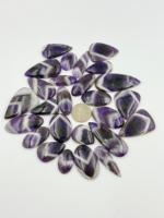 AAA+ Haute Qualité 100% Naturel Quartz Améthyste Violette Cabochon Taille Personnalisée Formes Mixtes Pierres Libres pour Fabrication de Bijoux IBRAHIM GEMS