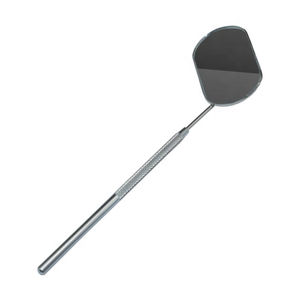 Miroir de détail professionnel personnalisé pour extensions de cils, cadre en acier inoxydable, finition plaquée or, fixation murale - Product Image 6