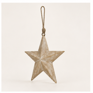 Wood <b>Star</b> Wall <b>Hanging</b> Decor Vintage Handicraft Christmas Ornament - Product Image 5