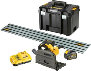 Scie plongeante sans fil XR FLEXVOLT DCS520T2R-QW 54V neuve, scellée, d'origine, 59 mm - 165 mm, dans un coffret TSTAK avec rail de guidage (2x 6.0Ah b - Product Image 2