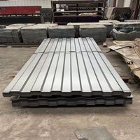 Günstiges Zink-Aluminium PPGI GI Verzinktes Metall-Dachblech Farbiges Wellblech zum Verkauf