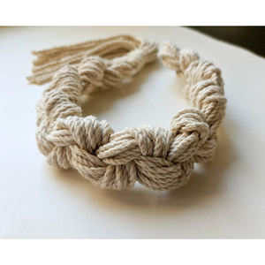 Handmade Woven Indoor Tiebacks Clips for Bedroom and <b>Living</b> <b>Room</b> Window Holdback Tie Backs <b>Curtain</b> Holders for Sale Good Quality - Product Image 3