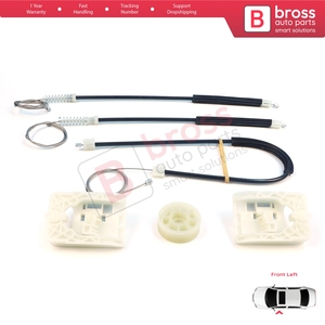 Kit de Reparación de Elevalunas Delantero Izquierdo BWR985 para Vauxhall Opel Astra J P10 MK6 2009-2016 4/5 Puertas 13350757 Bross Auto Parts - Product Image 6