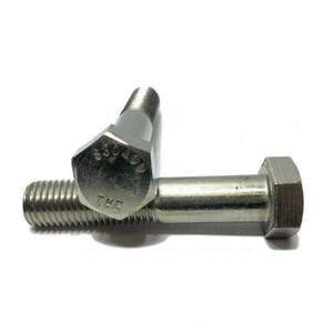 High Quality 7/16-14 X 2 Stainless Steel Hex <b>Cap</b> Screw / <b>Bolt</b> 18-8 / 304 DIN 933 Hexagon 40/50mm Plain Finish-ISO Certified - Product Image 1
