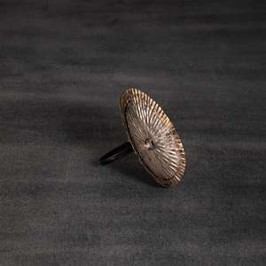 Porte-serviettes rond en or creux, décoration de table élégante et organisateur de table pour hôtel, banquet et décoration de la maison - Product Image 5