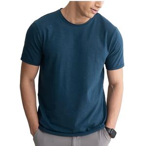 Meilleur tissu lisse et t-shirt à col rond à séchage rapide avec tissu micro polyester au toucher doux pour un usage quotidien disponible à bas prix - Product Image 2