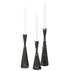 Modern <b>Marble</b> and Stone Accent Candle <b>Jar</b> Holders Luxury Custom Metal Candle Stands for Wedding Table Centerpiece and Gifts - Product Image 3