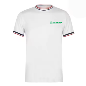 เสื้อยืดคอกลมทรงหลวมสำหรับผู้ชาย ผ้าฝ้าย 100% เป็นมิตรกับสิ่งแวดล้อม ไม่ยับง่าย แฟชั่น ราคาถูก รับสกรีนโลโก้ ขายส่ง แขนสั้น - Product Image 2