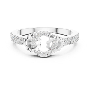 Anillo de Boda de Oro Amarillo de 14K con Diamante Redondo Cultivado en Laboratorio para Mujer |   Diamante Cultivado en Laboratorio - Product Image 4