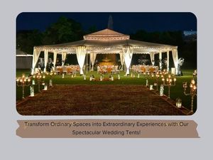 Diseño moderno de la tienda de Mughal blanca del exportador indio Decoraciones de lona de gran tamaño para bodas Fiestas Personalizado Nueva llegada - Product Image 5