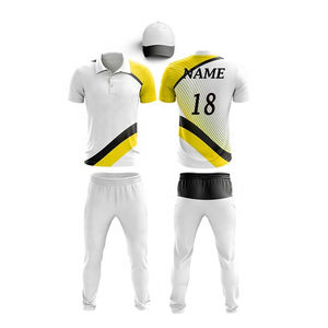 Ensemble d'uniformes de cricket sublimés personnalisés comprenant des maillots et des pantalons OEM de haute qualité ODM direct d'usine - Product Image 2