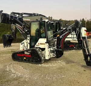 รถตักล้อยางไฮโดรมีค HMK 62T แบบตีนตะขาบ |   รถตักแบคโฮไฮโดรมีค 62T แบบตีนตะขาบ เครื่องจักรไฮดรอลิกสำหรับงานก่อสร้างหนัก - Product Image 1