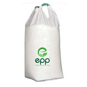 Sac jumbo FIBC à déflecteur tissé en PP 500kg 1000kg pour le stockage des déchets et des céréales de jardin avec bec supérieur 4 boucles de levage de qualité durable et sûre aux UV - Product Image 4