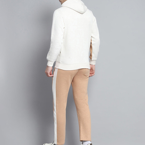 2025 personnalisé de haute qualité 100% coton survêtement polaire Jogging pantalon ensemble avec imprimé grande taille survêtement d'hiver pour unisexe - Product Image 3