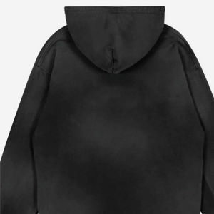 Men's Customizable 100% Cotton Hoodies Winter Solid Fleece Hoodie with Logo <b>Printed</b> Style for Comfort Pullover Hoodies Thermal - Product Image 5