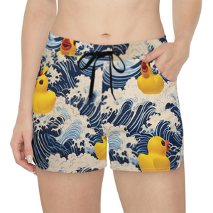 Pantalones cortos de tela transpirable hechos a mano de nuevo estilo último diseño para mujer Pantalones cortos de mujer con volantes - Product Image 3