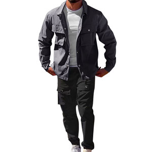 Traje de Invierno Ligero y Ecológico, 100% Algodón, Transpirable, Fácil de Moverse, Tela Suave, Informal para Exteriores, Cómodo - Product Image 1