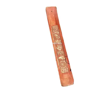 Wood Incense Holder for Sticks with Adjustable Angle Incense Burner with Ash Catcher for hot sale product