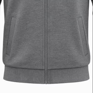 เสื้อแจ็คเก็ตเทรนนิ่งผู้ชายคุณภาพสูง แบบซิป ลายเรียบ คอตั้ง ระบายอากาศ กันลม เหมาะสำหรับฤดูหนาว สไตล์สปอร์ต - Product Image 4