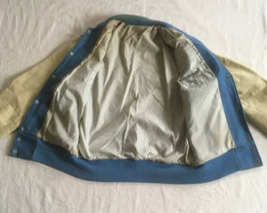 Streetwear personnalisé pour hommes veste universitaire de créateur veste universitaire letterman surdimensionnée pour hommes printemps - Product Image 3