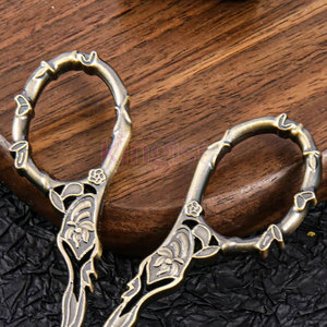 2 cái thợ may sắc nét may Shears cho thêu đầy màu sắc cùn-Tip kéo thép không gỉ an toàn kéo - Product Image 4