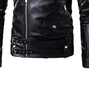 Chaquetas de cuero a la moda para hombre, diseño personalizado, estilo Bomber & Moto, prendas de vestir exteriores de invierno, suministro de cuero auténtico de fábrica OEM ODM - Product Image 2