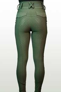 Pantalones de Equitación para Mujer, Hechos a Medida, de Cintura Alta, Impermeables, de Secado Rápido, con Tela de Rizo y Adornos, Más Vendidos - Product Image 3