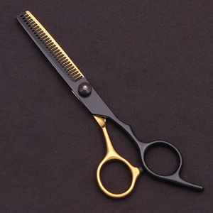 Ciseaux de barbier pointus-Ciseaux en acier inoxydable de haute précision pour la coupe de cheveux professionnelle, idéaux pour les barbiers et les stylistes - Product Image 1