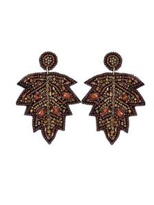 Pendientes de cuentas en forma de corazón hechos a mano de primera calidad, estilo colgante moderno y a la moda para mujer al mejor precio - Product Image 6