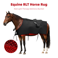 Dispositivo de Terapia de Luz Roja Infrarroja para Caballos, Manta de Terapia de Luz Equina de 660 Nm y 850 Nm, Alfombrilla de Terapia para Caballos, para Todo el Cuerpo