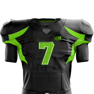 Material de secado rápido uniforme de fútbol americano de alta calidad OEM personalizado poliéster uniforme de fútbol americano - Product Image 3