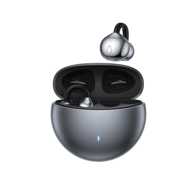 Home Digitalome EP-118 on-Ear Wireless Headphones with Microphone Waterproof Type-C Connectors GREY Earphones for Gaming
