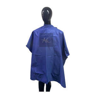 Cape de barbier design professionnel pour hommes Logo personnalisé Capes de salon de coupe de cheveux en nylon et polyester imperméables - Product Image 6