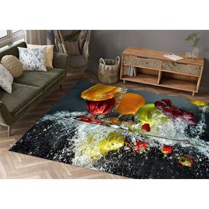 Tapis imprimé Fruit Splash in Water : moderne, classique, décoration intérieure, tapis en chenille - Product Image 2
