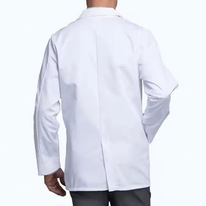 Bata de Laboratorio Médica de Algodón Hecha en Fábrica para Hombre, Calidad Premium, Nueva Llegada - Product Image 5