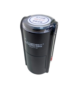 แสตมป์ธุรกิจทรงกลมขนาด20มม. พร้อมหมวก - Product Image 1