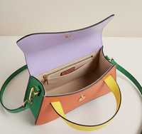 Sac à bandoulière vintage en cuir véritable pour femme avec fermeture éclair, style bonbon, à sangle unique, mignon, tendance, résistant à l'eau, idéal pour les voyages