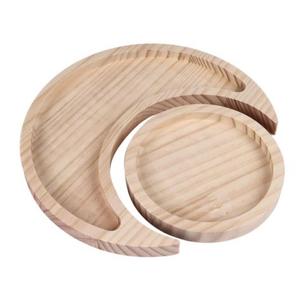 <b>Set</b> of 2 Premium <b>Antique</b> Design Wooden Serving Tray Customized Shape & Size for Use Party Events Home Hotel - Product Image 5