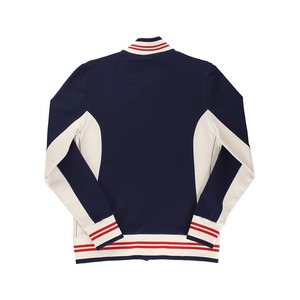 Fila settanta แจ็คเก็ตทหารเรือสำหรับผู้ชาย, แจ็คเก็ตสีแดงครีมกองทัพเรือ settanta Fila แจ็คเก็ตสีแดง Fila สีน้ำเงินครีมเสื้อสีแดง | 100% ของแท้ - Product Image 3