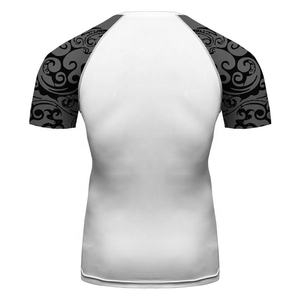 Nouveauté 2026 – Rashguards Homme Imprimés Numériques Respirants et Séchage Rapide – Motifs Cool Requin Monstre Marin MMA BJJ – Personnalisables en Spandex/Polyester - Product Image 5