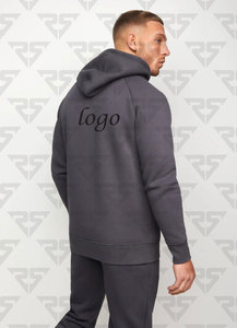 Conjunto de chándales Diseñador Hoody Jogging Bottoms Jersey gris chándales sudaderas con capucha y Conjunto de 2 piezas con bordado personalizado OME - Product Image 4