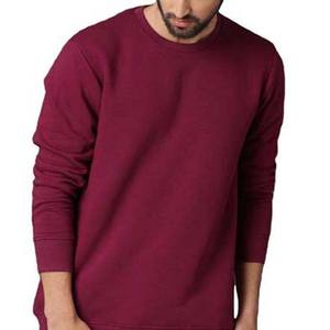 เสื้อสเวตเตอร์คอกลมของผู้ชายคุณภาพสูง2024ออกแบบโลโก้ได้ตามต้องการลายปักแบบเข้ารูปปกติสำหรับฤดูหนาวบริการ OEM/ODM - Product Image 2