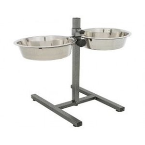 Wooden & Steel <b>Dog</b> Food and <b>Water</b> <b>Bowl</b> <b>Large</b>/small Breed <b>Bowl</b> Non Slip Pet <b>Bowl</b> Wholesale Supplier From India - Product Image 2