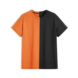 Camisetas de secado rápido transpirables teñidas lisas de alta calidad para hombre, últimos diseños, camisetas de algodón 100% para hombre - Product Image 1