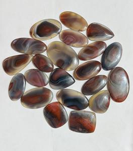 AAA grado Natural Botswana cabujón ágata piedra preciosa hecha a mano pulida precio al por mayor tamaño personalizable para la fabricación de joyas piedra - Product Image 3